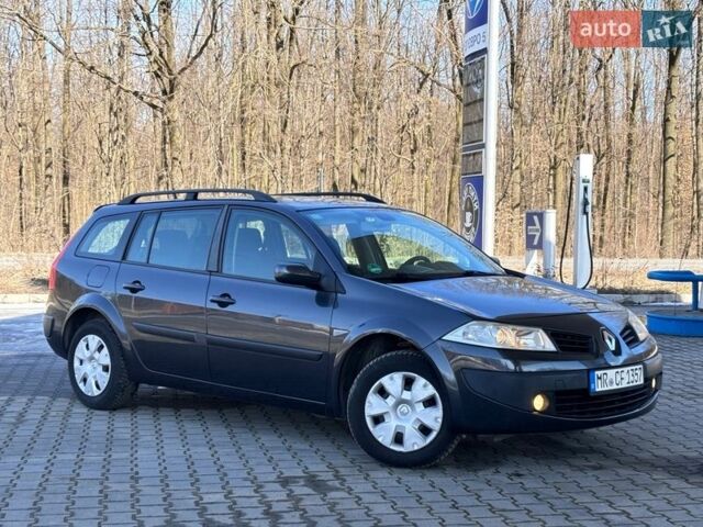 Серый Рено Меган, объемом двигателя 1.6 л и пробегом 161 тыс. км за 5550 $, фото 1 на Automoto.ua