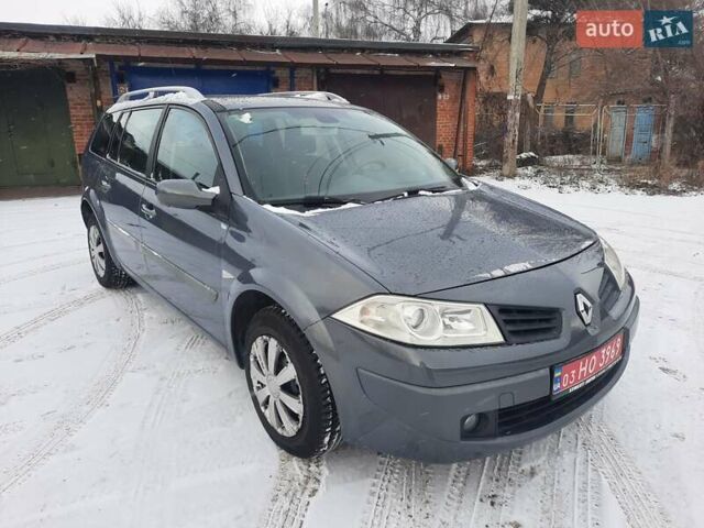 Сірий Рено Меган, об'ємом двигуна 1.6 л та пробігом 183 тис. км за 5800 $, фото 1 на Automoto.ua