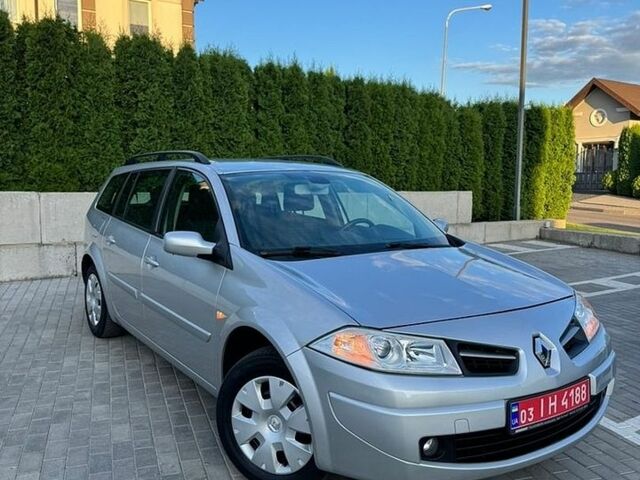 Сірий Рено Меган, об'ємом двигуна 1.6 л та пробігом 187 тис. км за 5950 $, фото 1 на Automoto.ua