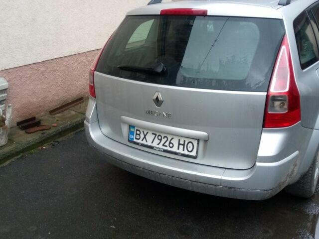Серый Рено Меган, объемом двигателя 1.5 л и пробегом 230 тыс. км за 5500 $, фото 1 на Automoto.ua