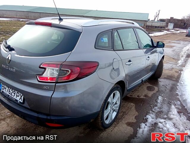 Сірий Рено Меган, об'ємом двигуна 1.5 л та пробігом 180 тис. км за 6200 $, фото 1 на Automoto.ua