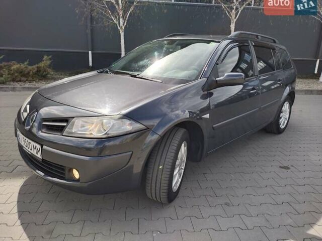 Сірий Рено Меган, об'ємом двигуна 1.6 л та пробігом 207 тис. км за 6600 $, фото 1 на Automoto.ua