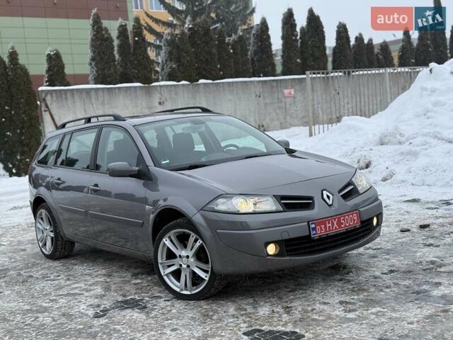 Серый Рено Меган, объемом двигателя 1.6 л и пробегом 194 тыс. км за 5650 $, фото 1 на Automoto.ua