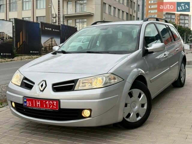 Сірий Рено Меган, об'ємом двигуна 1.6 л та пробігом 184 тис. км за 5799 $, фото 1 на Automoto.ua