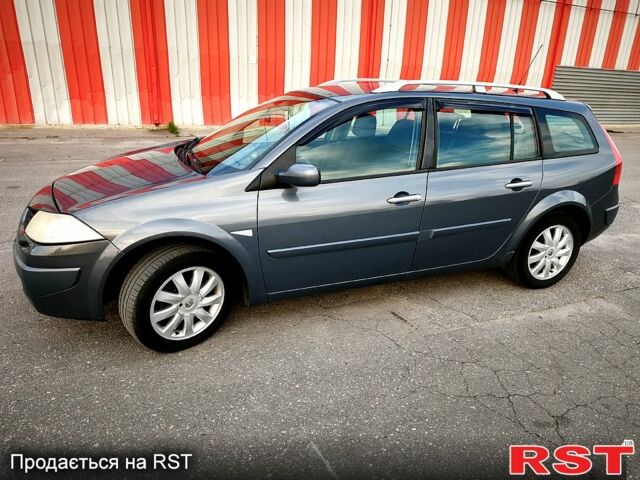 Серый Рено Меган, объемом двигателя 1.6 л и пробегом 198 тыс. км за 6100 $, фото 1 на Automoto.ua