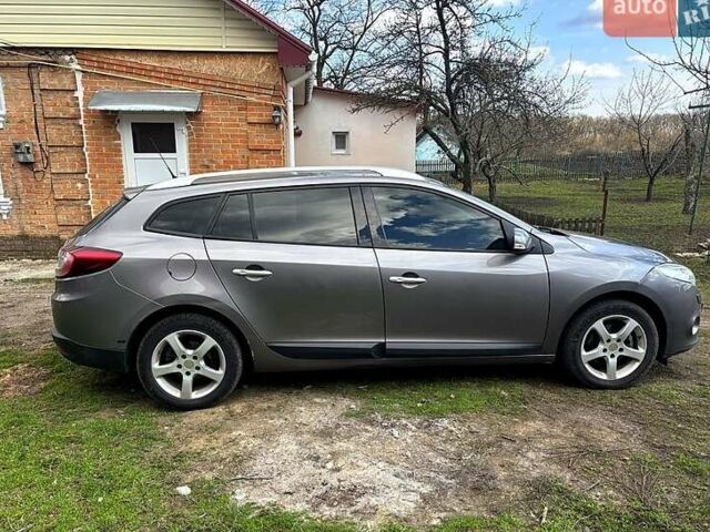 Серый Рено Меган, объемом двигателя 1.5 л и пробегом 255 тыс. км за 6500 $, фото 1 на Automoto.ua
