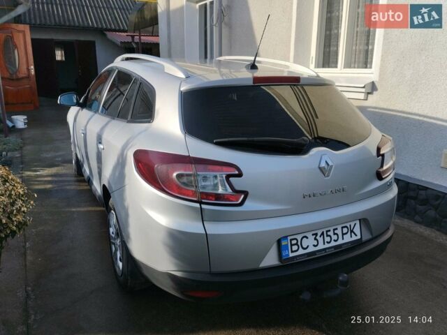 Сірий Рено Меган, об'ємом двигуна 1.5 л та пробігом 284 тис. км за 6900 $, фото 1 на Automoto.ua