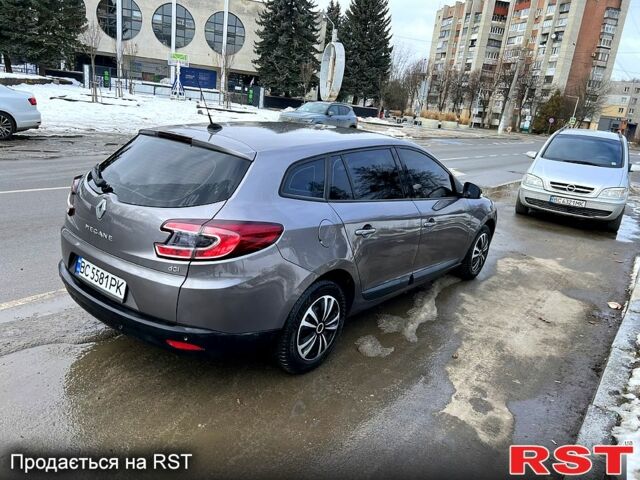 Серый Рено Меган, объемом двигателя 1.5 л и пробегом 159 тыс. км за 7100 $, фото 1 на Automoto.ua