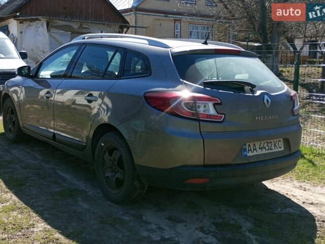Сірий Рено Меган, об'ємом двигуна 1.46 л та пробігом 275 тис. км за 7000 $, фото 1 на Automoto.ua