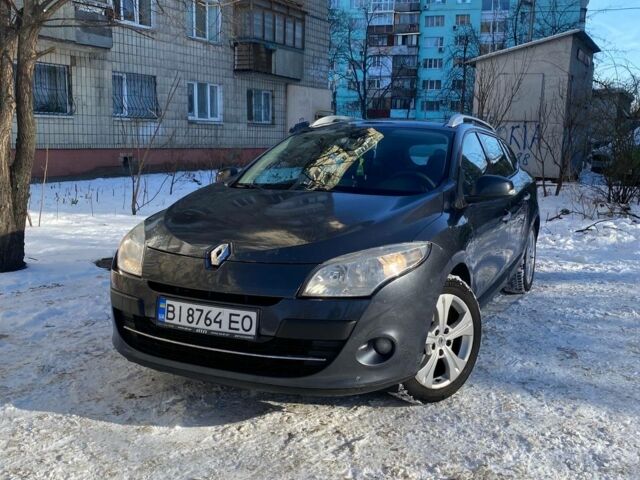Серый Рено Меган, объемом двигателя 1.5 л и пробегом 360 тыс. км за 7100 $, фото 1 на Automoto.ua