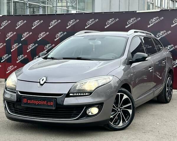 Сірий Рено Меган, об'ємом двигуна 1.6 л та пробігом 224 тис. км за 8900 $, фото 1 на Automoto.ua