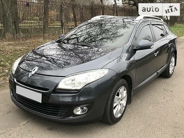 Сірий Рено Меган, об'ємом двигуна 1.5 л та пробігом 120 тис. км за 9100 $, фото 1 на Automoto.ua