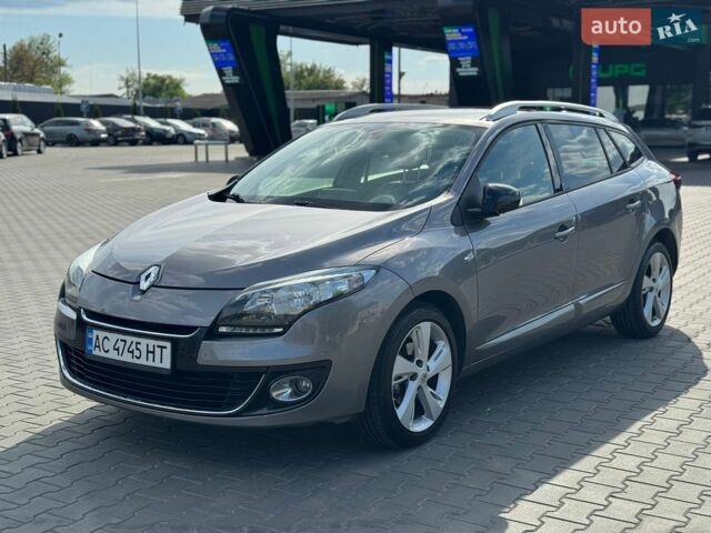 Сірий Рено Меган, об'ємом двигуна 1.6 л та пробігом 191 тис. км за 8299 $, фото 1 на Automoto.ua