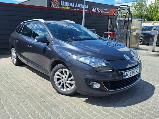 Сірий Рено Меган, об'ємом двигуна 1.5 л та пробігом 219 тис. км за 7700 $, фото 1 на Automoto.ua