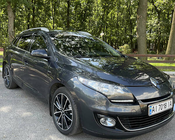 Сірий Рено Меган, об'ємом двигуна 1.5 л та пробігом 222 тис. км за 8600 $, фото 1 на Automoto.ua