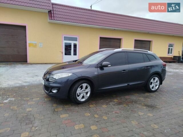 Серый Рено Меган, объемом двигателя 1.5 л и пробегом 228 тыс. км за 7600 $, фото 1 на Automoto.ua