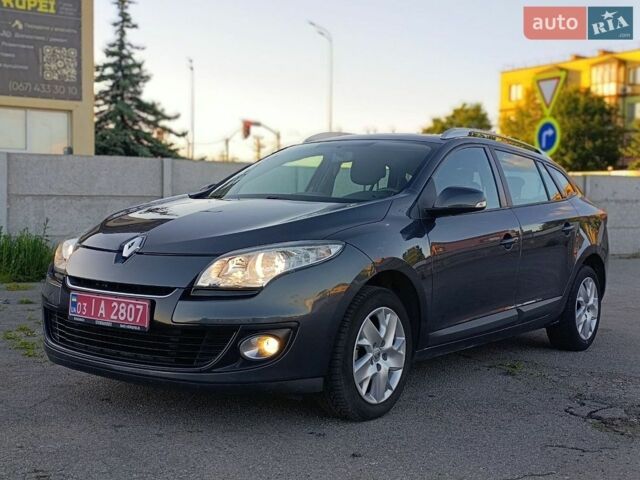 Серый Рено Меган, объемом двигателя 1.6 л и пробегом 167 тыс. км за 7999 $, фото 1 на Automoto.ua