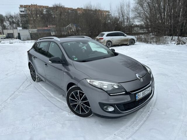 Серый Рено Меган, объемом двигателя 1.5 л и пробегом 268 тыс. км за 7800 $, фото 1 на Automoto.ua
