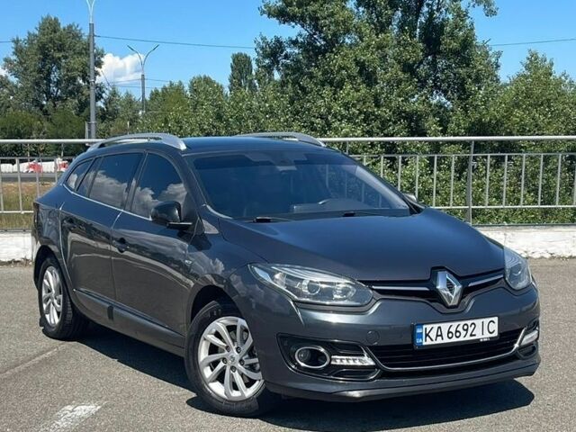 Серый Рено Меган, объемом двигателя 1.46 л и пробегом 334 тыс. км за 7400 $, фото 1 на Automoto.ua