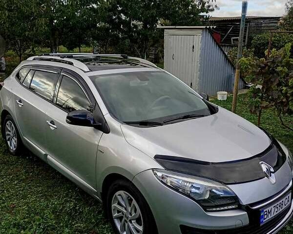 Серый Рено Меган, объемом двигателя 1.46 л и пробегом 230 тыс. км за 8400 $, фото 1 на Automoto.ua