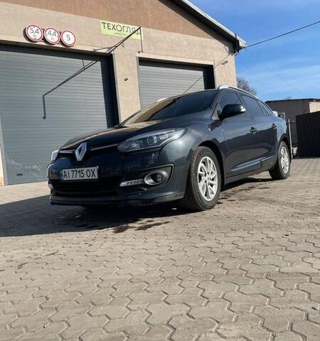 Серый Рено Меган, объемом двигателя 1.5 л и пробегом 296 тыс. км за 9100 $, фото 1 на Automoto.ua