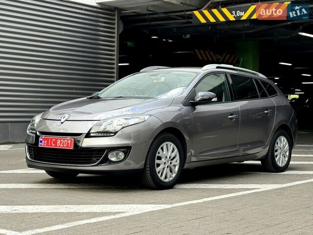 Сірий Рено Меган, об'ємом двигуна 1.5 л та пробігом 228 тис. км за 9550 $, фото 1 на Automoto.ua