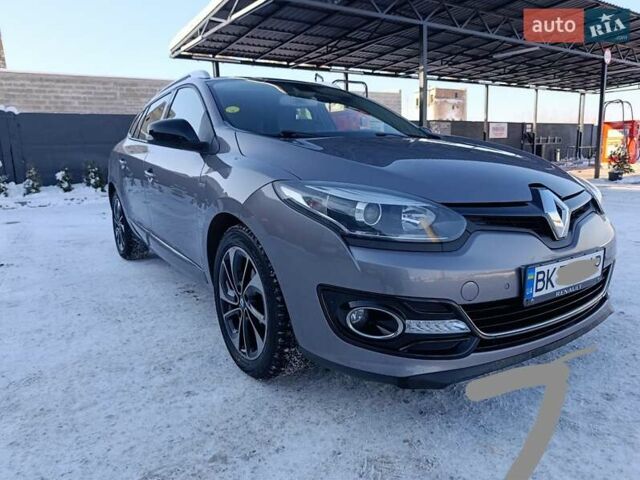 Серый Рено Меган, объемом двигателя 1.5 л и пробегом 207 тыс. км за 8800 $, фото 1 на Automoto.ua
