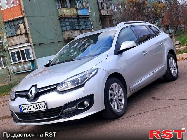 Сірий Рено Меган, об'ємом двигуна 1.5 л та пробігом 175 тис. км за 6350 $, фото 1 на Automoto.ua