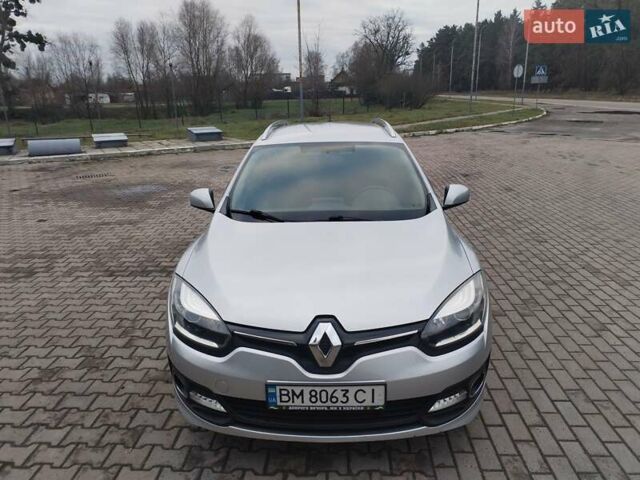Серый Рено Меган, объемом двигателя 1.5 л и пробегом 219 тыс. км за 7850 $, фото 1 на Automoto.ua