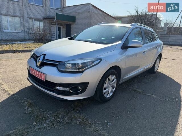 Серый Рено Меган, объемом двигателя 1.5 л и пробегом 183 тыс. км за 8350 $, фото 1 на Automoto.ua