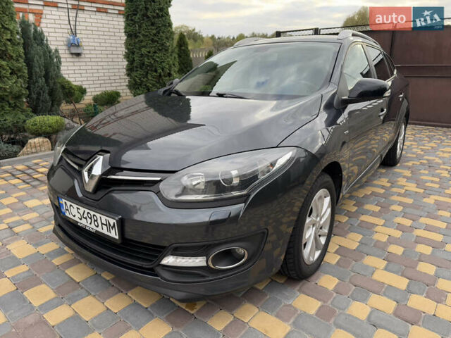 Сірий Рено Меган, об'ємом двигуна 1.5 л та пробігом 186 тис. км за 9200 $, фото 1 на Automoto.ua
