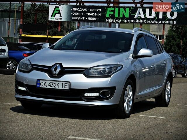 Сірий Рено Меган, об'ємом двигуна 1.6 л та пробігом 223 тис. км за 7700 $, фото 1 на Automoto.ua