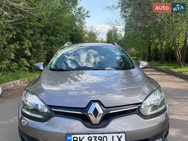 Серый Рено Меган, объемом двигателя 1.5 л и пробегом 247 тыс. км за 7850 $, фото 1 на Automoto.ua