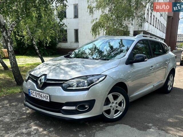 Сірий Рено Меган, об'ємом двигуна 1.5 л та пробігом 197 тис. км за 8500 $, фото 1 на Automoto.ua