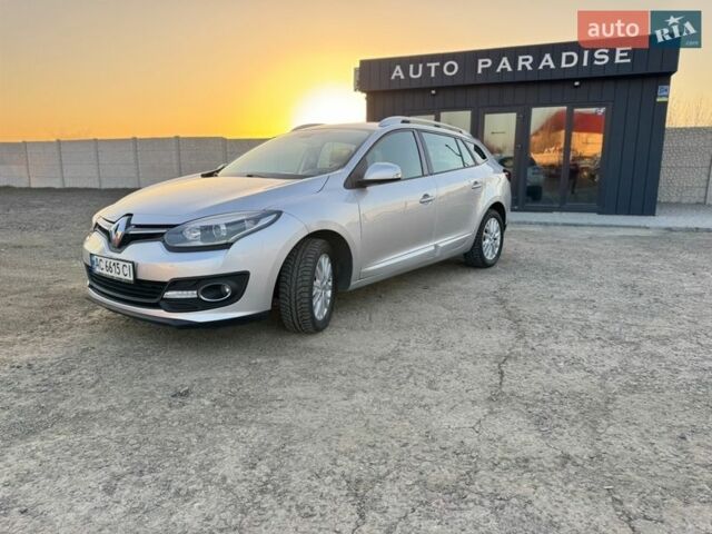Серый Рено Меган, объемом двигателя 1.5 л и пробегом 243 тыс. км за 7900 $, фото 1 на Automoto.ua