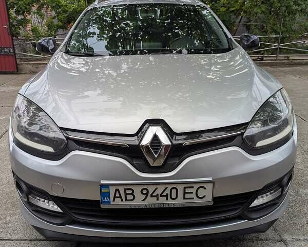 Серый Рено Меган, объемом двигателя 1.5 л и пробегом 270 тыс. км за 9300 $, фото 1 на Automoto.ua