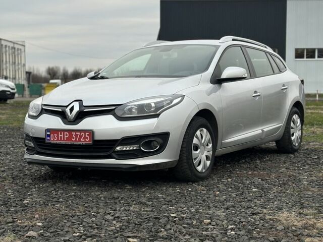 Серый Рено Меган, объемом двигателя 1.5 л и пробегом 265 тыс. км за 8800 $, фото 1 на Automoto.ua