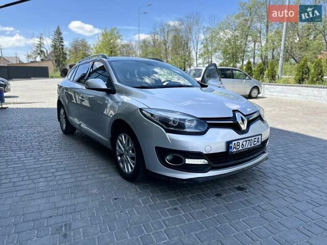 Серый Рено Меган, объемом двигателя 1.5 л и пробегом 214 тыс. км за 8600 $, фото 1 на Automoto.ua