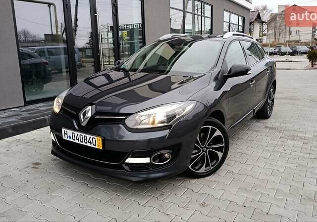 Серый Рено Меган, объемом двигателя 1.6 л и пробегом 188 тыс. км за 9450 $, фото 1 на Automoto.ua