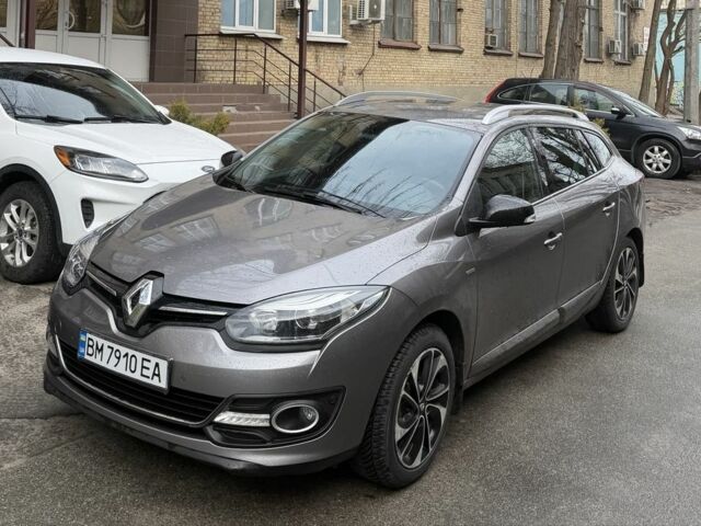 Серый Рено Меган, объемом двигателя 1.5 л и пробегом 233 тыс. км за 9200 $, фото 1 на Automoto.ua