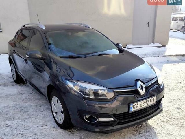 Серый Рено Меган, объемом двигателя 1.5 л и пробегом 245 тыс. км за 9500 $, фото 1 на Automoto.ua