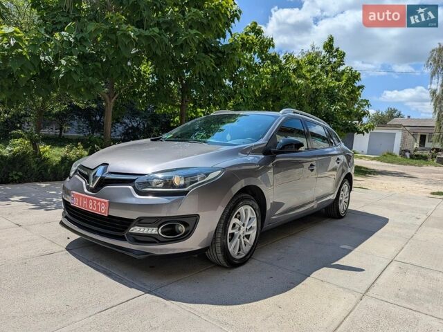 Сірий Рено Меган, об'ємом двигуна 1.5 л та пробігом 223 тис. км за 9550 $, фото 1 на Automoto.ua