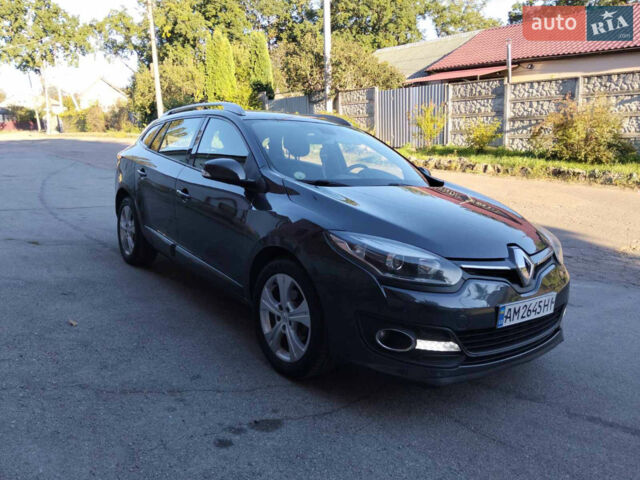 Сірий Рено Меган, об'ємом двигуна 1.5 л та пробігом 243 тис. км за 9300 $, фото 1 на Automoto.ua