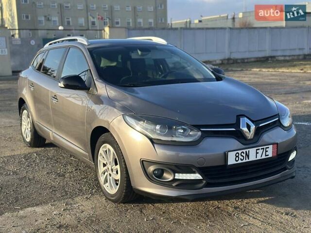 Серый Рено Меган, объемом двигателя 1.6 л и пробегом 222 тыс. км за 8150 $, фото 1 на Automoto.ua