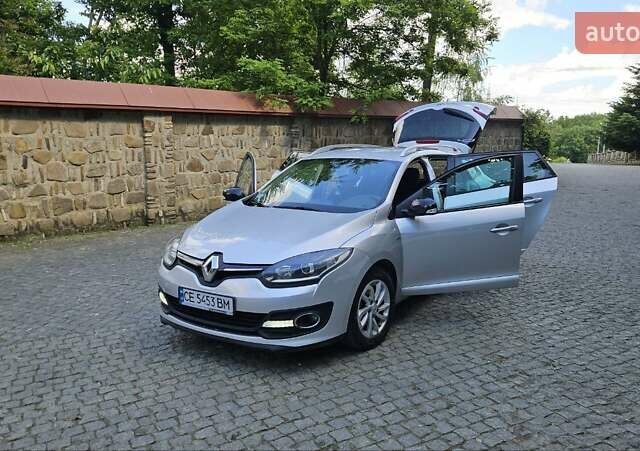 Серый Рено Меган, объемом двигателя 1.5 л и пробегом 244 тыс. км за 7999 $, фото 1 на Automoto.ua