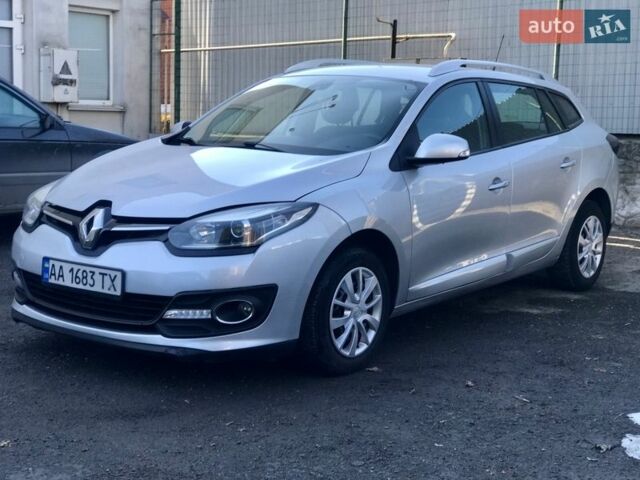 Серый Рено Меган, объемом двигателя 1.5 л и пробегом 267 тыс. км за 7700 $, фото 1 на Automoto.ua