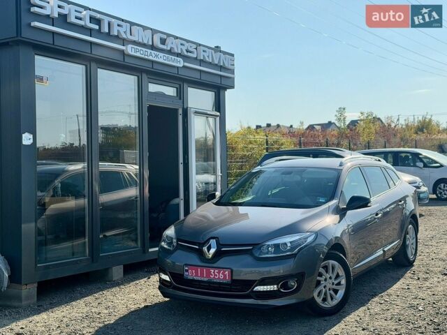 Серый Рено Меган, объемом двигателя 1.5 л и пробегом 224 тыс. км за 8999 $, фото 1 на Automoto.ua