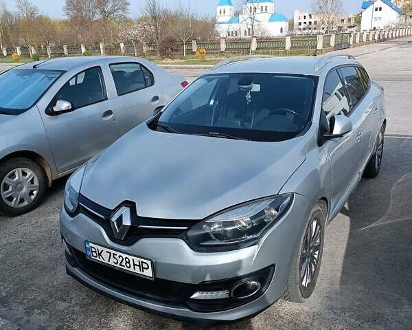 Серый Рено Меган, объемом двигателя 1.5 л и пробегом 190 тыс. км за 8600 $, фото 1 на Automoto.ua