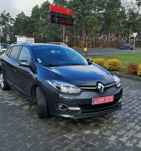 Сірий Рено Меган, об'ємом двигуна 1.5 л та пробігом 222 тис. км за 9750 $, фото 1 на Automoto.ua