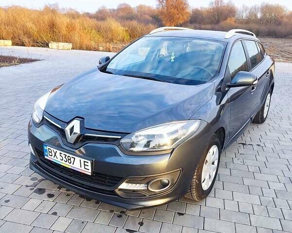 Серый Рено Меган, объемом двигателя 1.5 л и пробегом 187 тыс. км за 8600 $, фото 1 на Automoto.ua